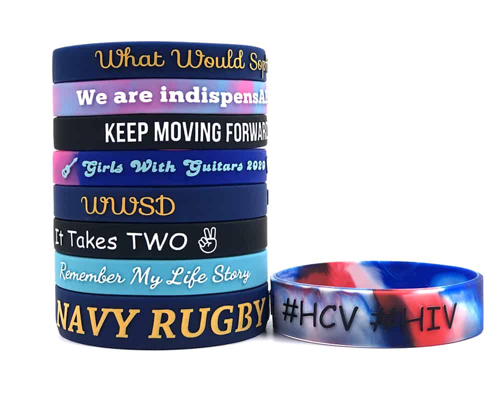 silicone wristbands分类主图